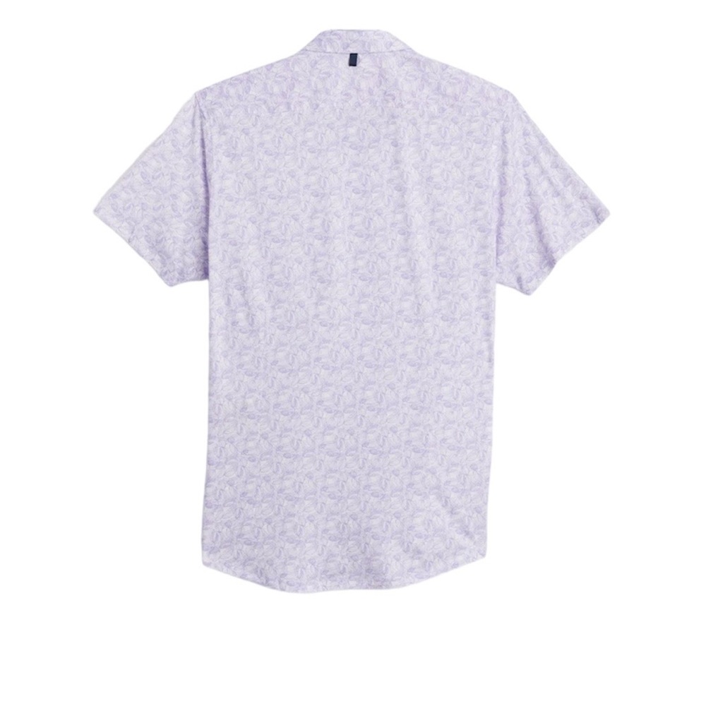 WRK Reworked Knit Panel Short Sleeve Shirt - Picture 4 of 4
